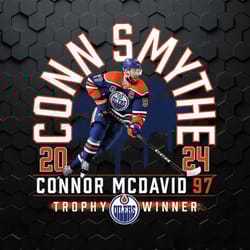 oilers connor mcdavid conn smythe trophy winner png