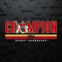 sergei bobrovsky champion 2024 svg