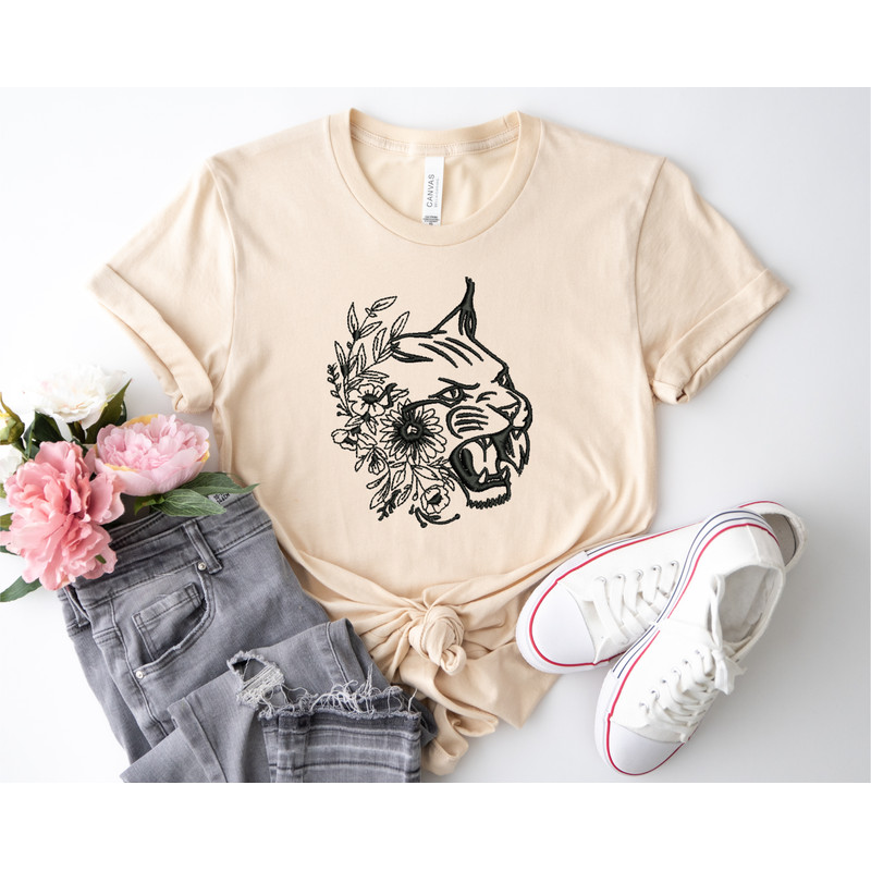 Boho panther head t shirt image.png