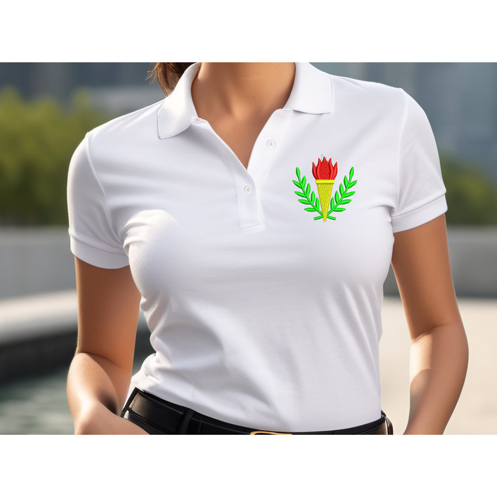 Laurel with torch tshirt image.png