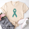 Ovarian cancer ribbon t shirt image.png