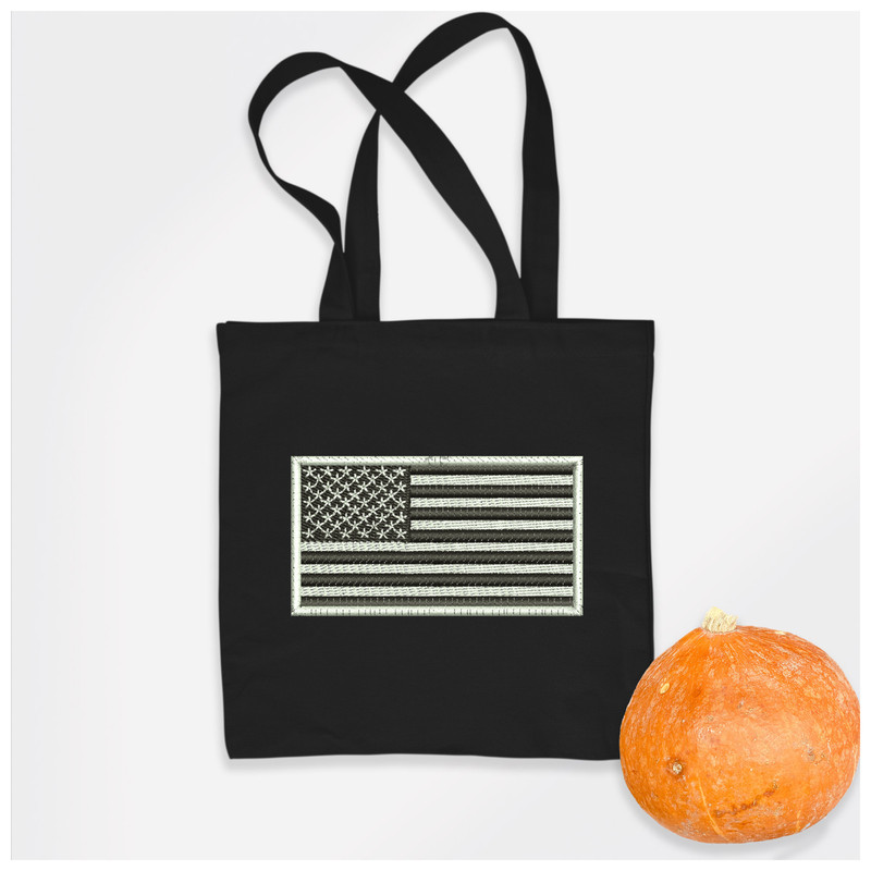 Black and White US Flag bag image.png
