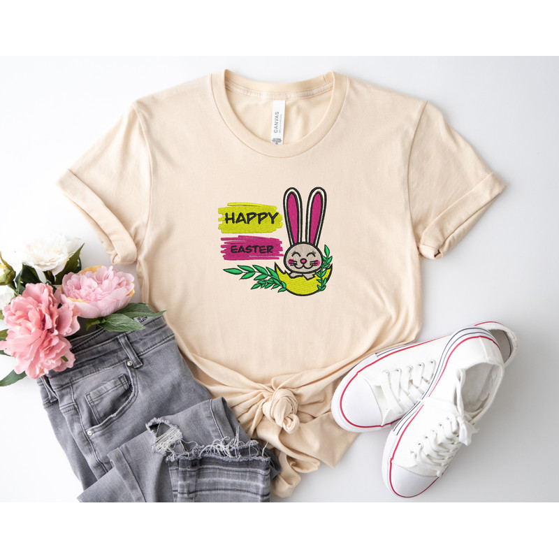 Happy Easter bunny tshirt image.png