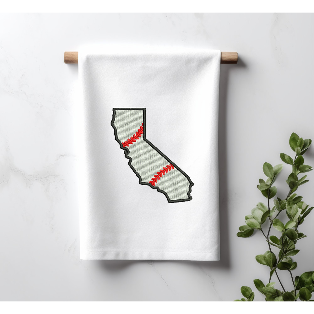 Baseball California towel image.png