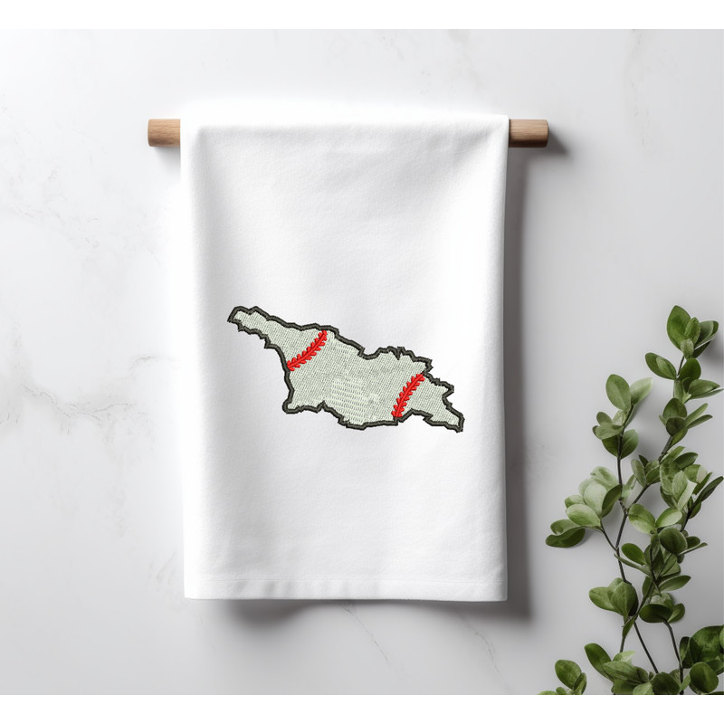 Baseball Georgia map towel img.png