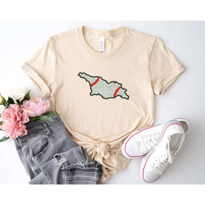 Baseball Georgia map tshirt img.png
