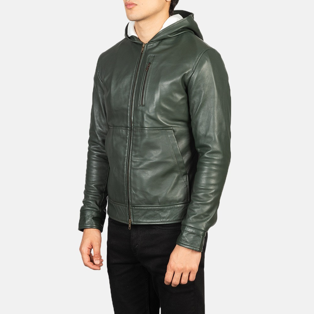 MensBastonGreenHoodedLeatherBomberJacketSidePose-3-1634135600352.jpg
