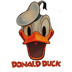Donald Duck PNG Transparent Background File Digital Download