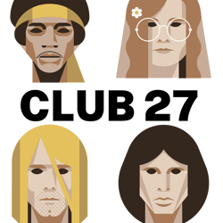 Club 27 PNG Transparent Background File Digital Download