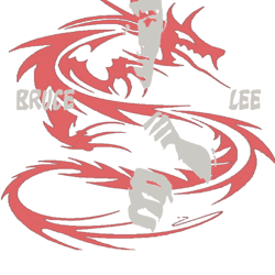 bruce lee the dragon png transparent background file digital download