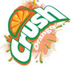 Crush Orange PNG Transparent Background File Digital Download