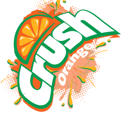 crush orange png transparent background file digital download