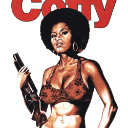 pam grier coffy png transparent background file digital download