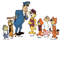 top cat cartoon png transparent background file digital download
