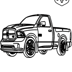 dodge ram 1500 png transparent background file digital download