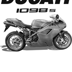 ducati 1098 s png transparent background file digital download