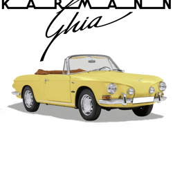 karmann ghia png transparent background file digital download