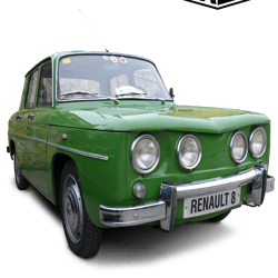 renault 8 gordini png transparent background file digital download