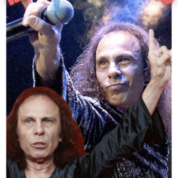ronnie james dio png transparent background file digital download