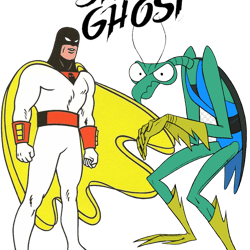 space ghost png transparent background file digital download
