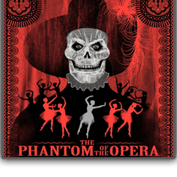 Panthom of the Opera Logo PNG Transparent Background File Digital Download