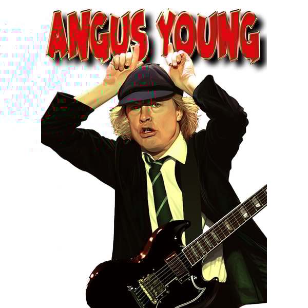Angus Young ACDC PNG Transparent Background File Digital Dow | Inspire ...