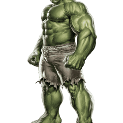 hulk green png transparent background file digital download