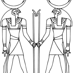 khonsu god of the moon png transparent background file digital download