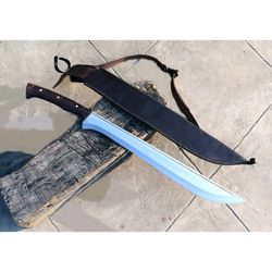 carbon steel bowie knife