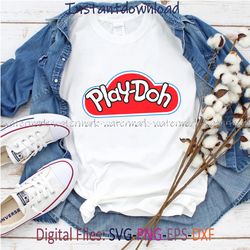 Play Doh Logo, Play Doh PNG, Play Doh Logo Printable, Play Doh SVG, cricut file, instantdownload, png for shirt