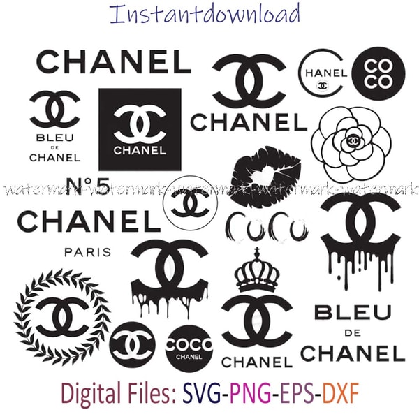Coco Chanel Logo SVG, Chanel Logo PNG, Chanel SVG For Cricut - Inspire ...