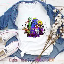 rainbow friends svg, rainbow friends roblox all characters, rainbow friends png, rainbow friends cut, roblox svg, png