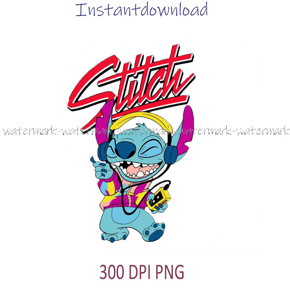 Stitch Dancing with Headphones and a Walkman.jpg