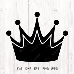 Crown Svg Queen Svg Princess Crown Cut File Svg Tiara Svg Cricut Downloads Silhouette Designs King Crown Svg Png