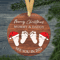 Coming Soon Baby Christmas Ornament PNG Daddy Mommy Parents To Be Ornament Png Expecting Babys Firs 4