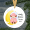 Arriving Soon Baby Christmas Ornament PNG Parents To Be Ornament Png Expecting Babys First Xmas Rou 2