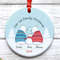 Our First Family Christmas Ornament PNG Baby 1st Christmas As Family Of 3 Ornament Png New Baby 1st 0