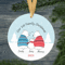 Our First Family Christmas Ornament PNG Baby 1st Christmas As Family Of 3 Ornament Png New Baby 1st 1