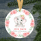 Baby Elephant First Christmas Ornament PNG New Baby Girl Ornament Png Newborn Baby Name 1st Xmas Or 2