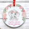 Baby Elephant My First Christmas Ornament PNG Newborn Baby Girl Ornament Png Baby 1st Xmas Ornament 1