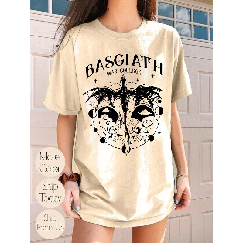 Basgiath War College Shirt, Fourth Wing Shirt, Basgiath War College Shirt, Fourth Wing Rebecca Yarrow Shirt, Bookish The Empyrean Series-1.jpg