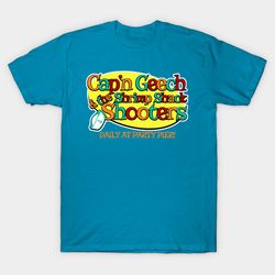 captain geech and the shrimp shack shooters unisex tee, gift for men women