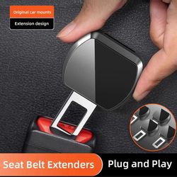 alloy car seat belt clip extension, safety seatbelt buckle lock, extender converter for baby car seat