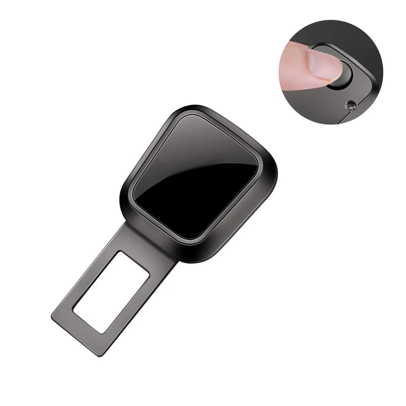 Alloy Car Seat Belt Clip Extension Safety Seatbelt Buckle Lock Extender Converter For Baby Car Seat 6