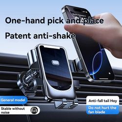 universal smartphone holder, air vent suction hook mount, car navigation bracket for phones