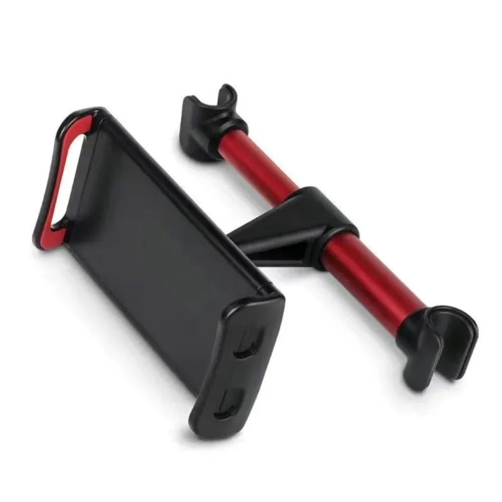 Rotating Seat Headrest Bracket Telescopic Car Rear Pillow Phone Tablet Holder For Kids Travel 8