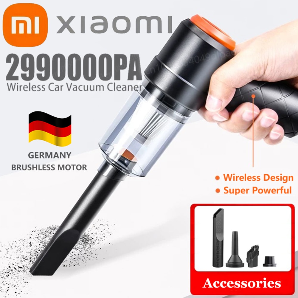Cordless Handheld Car Vacuum High Power Portable Auto Cleaner Wireless Vacuum For Home And Office 5