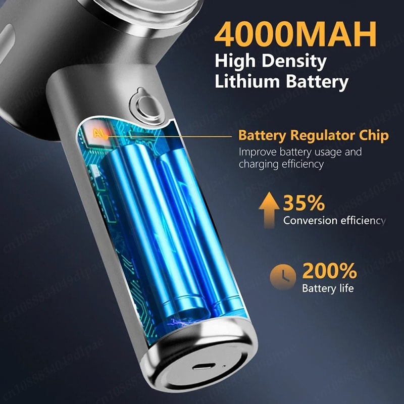 Portable Wireless Vacuum Cleaner PA Blow Suck Pump Super Powerful Car Vacuum Charge 2