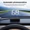 Digital Speedometer, In Vehicle HUD Display, GPS Speed Meter, Universal Car Windshield Projector, Multifunctional Head