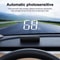 Digital Speedometer, In Vehicle HUD Display, GPS Speed Meter, Universal Car Windshield Projector, Multifunctional Head